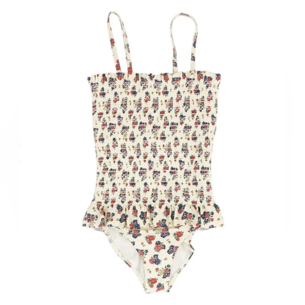 NWOT Tory Burch Smocked OnePiece Small